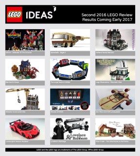 LEGO Ideas Review Results Expected Later Today | Brickset